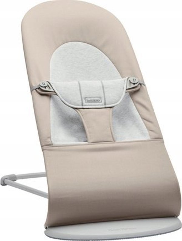 BabyBjorn BABYBJORN bouncer BALANCE Soft Woven/Jersey, beige/grey, 005383