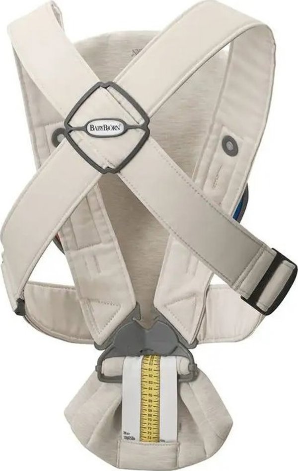 BabyBjorn BABYBJORN nešioklė MINI 3D JERSEY, ανοιχτό μπεζ, 021087