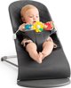 BabyBjorn BABYBJORN bouncer BLISS, woven, Antracite + woden toy, 606121