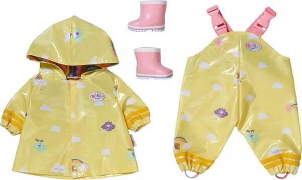 Σετ ρούχων Baby Born BABY BORN Deluxe Rain, 43cm