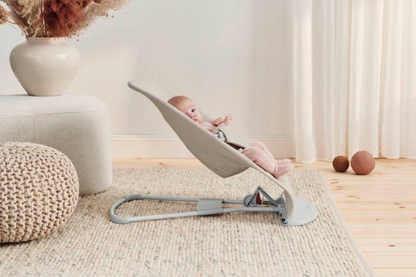 BabyBjorn BABYBJORN bouncer BLISS 3D JERSEY, ανοιχτό μπεζ, 006187