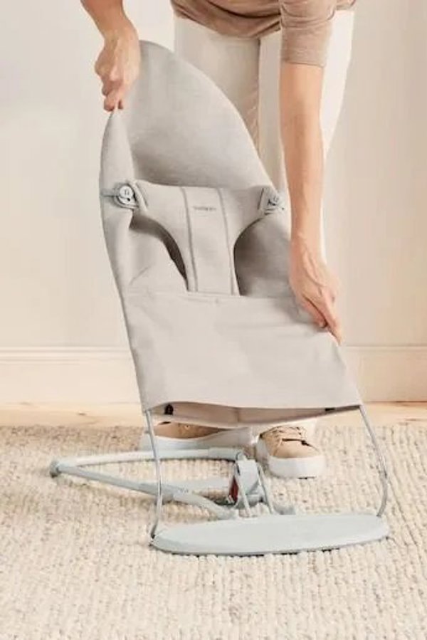 BabyBjorn BABYBJORN bouncer BLISS 3D JERSEY, ανοιχτό μπεζ, 006187
