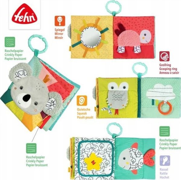 BabyFehn BABYFEHN DoBabyDoo soft book koala, 49176