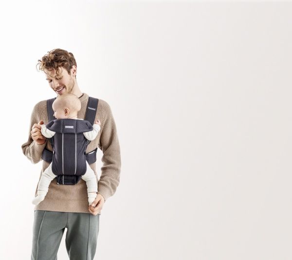 BabyBjorn BABYBJÖRN - Baby Carrier MINI 3D Mesh, Anthracite