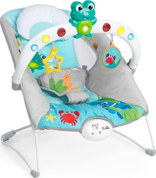 Baby Einstein BABY EINSTEIN Musical Bouncer KICK TO IT Neptune, 0 - 6 m., BLUE, 13102 14234255 74451131026