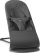 BabyBjorn BABYBJORN Bouncer Balance Soft, Woven/Jersey Tri Fabric, Dark Grey, 005021