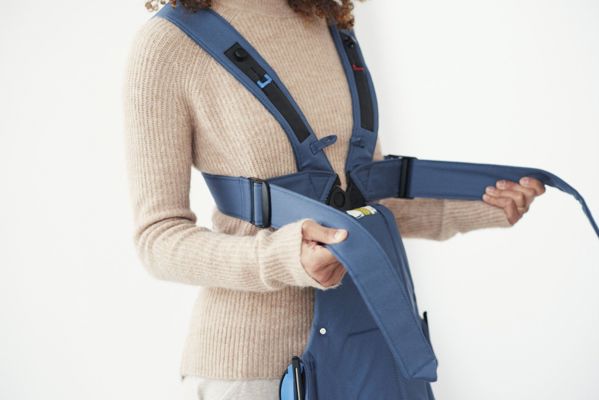 BabyBjorn BABYBJÖRN - Baby Carrier MINI 3D Jersey, ανοιχτό γκρι