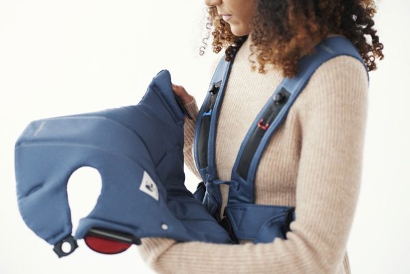 BabyBjorn BABYBJÖRN - Baby Carrier MINI 3D Jersey, ανοιχτό γκρι