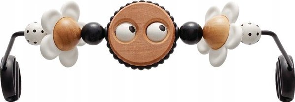 BabyBjorn BABYBJORN - παιχνίδι για ξαπλώστρα - Googly Eyes Μαύρο και Λευκό