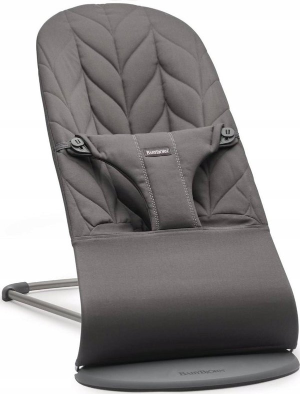 BabyBjorn BABYBJORN bouncer BLISS Βαμβάκι, ανθρακί, 006226