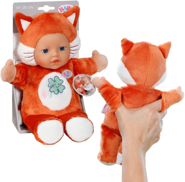 Κούκλα BABY BORN για μωρά Funny Fox, 26 εκ.