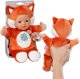 Κούκλα BABY BORN για μωρά Funny Fox, 26 εκ.