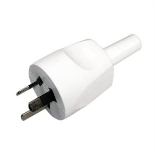 BACHMANN Βύσμα με γείωση, Αυστραλία 10A/250V, λευκό