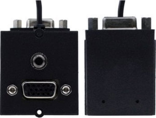 Πλαίσιο Bachmann BACHMANN 1xVGA+jack, πλευρική έξοδος 90
