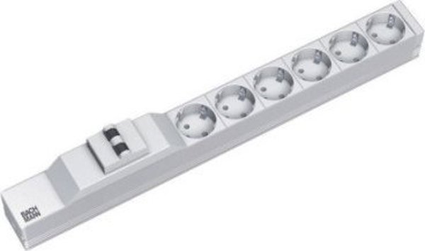Πρίζα Bachmann 19 6x γείωση 1x διακόπτης προστασίας, 2 m
