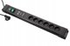 BACHMANN CONNECTUS 6xUTE, 1xGVS 1xswitch 2.0m CEE7/7 Czarny