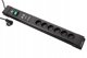 BACHMANN CONNECTUS 6xUTE, 1xGVS 1xswitch 2.0m CEE7/7 Czarny