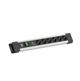 BACHMANN CONNECTUS 6xCEE7/3, 1xSPD-Plus 1xswitch 2.0m CEE7/7 Szary
