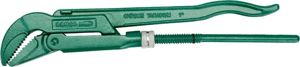 Κλειδί σωλήνων Bahco 1 1/2" 45 ζάμπα, ίσια σιαγόνα BAHCO