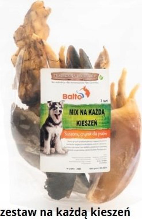 Balto Balto Σετ μασώμενων από κρέας ελαφιού 6τμχ