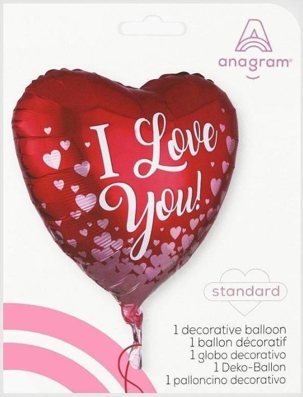 Balon foliowy Rose Gold Hearts