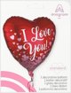 Balon foliowy Rose Gold Hearts