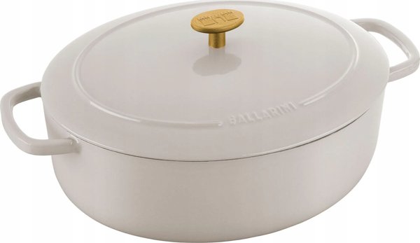 Ballarini Oval χυτοσίδηρο Ballarini Bellamonte - Ivory, 6,5 ltr 14393670 4062297005386