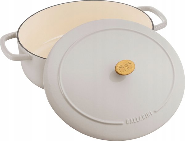 Ballarini Oval χυτοσίδηρο Ballarini Bellamonte - Ivory, 6,5 ltr 14393670 4062297005386