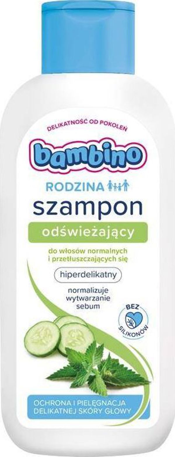 Bambino Family Αναζωογονητικό Σαμπουάν για Όλη την Οικογένεια, 400ml
