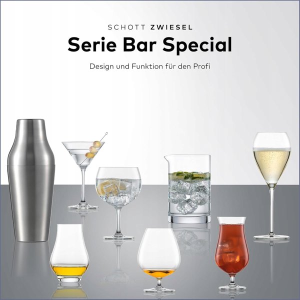 Schott Zwiesel BAR SPECIAL Ποτήρια Γευσιγνωσίας Ουίσκι, 218ml, Σετ 4 Τεμάχια