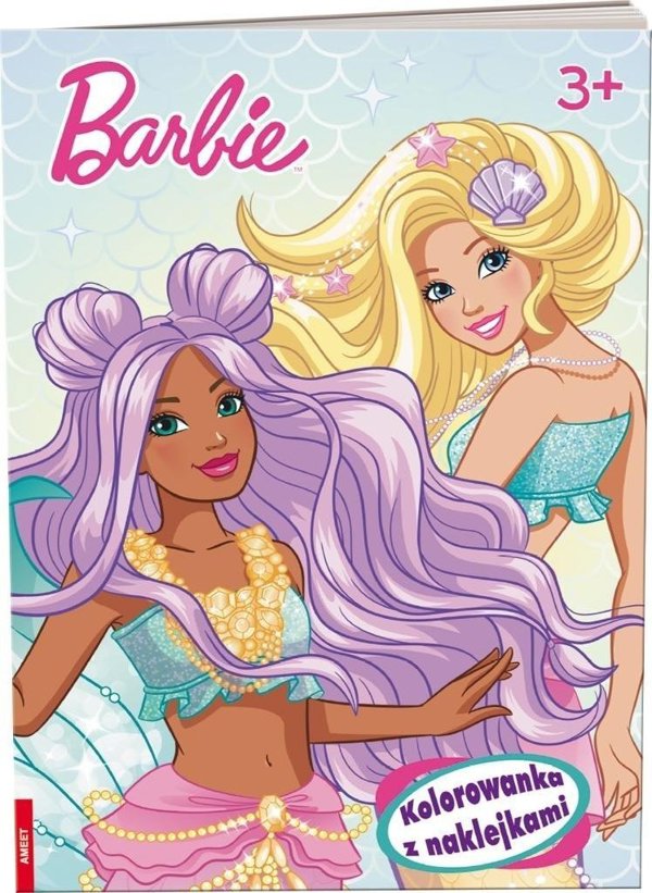 Barbie. Βιβλίο ζωγραφικής με αυτοκόλλητα
