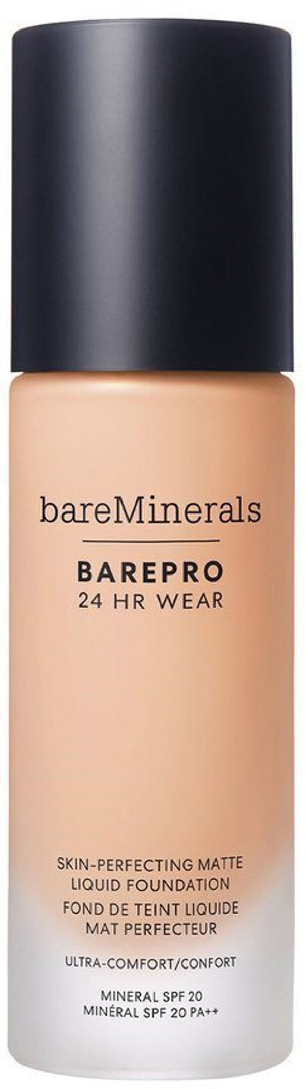 BareMinerals BarePro 24HR Wear Skin-Perfecting Matte Liquid Foundation SPF20, Light 21 Cool, 30ml
