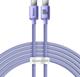 Καλώδιο USB Baseus USB-C - USB-C 2 m Μωβ (baseus_20220224134343)