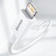 Καλώδιο USB Baseus USB-C - Lightning 1 m Μαύρο (BSU2666BLK)