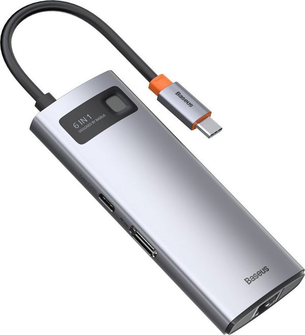 Σταθμός/αναπαραγωγέας Baseus USB-C (CAHUB-CW0G)