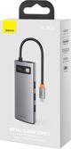 Σταθμός/αναπαραγωγέας Baseus USB-C (CAHUB-CW0G)