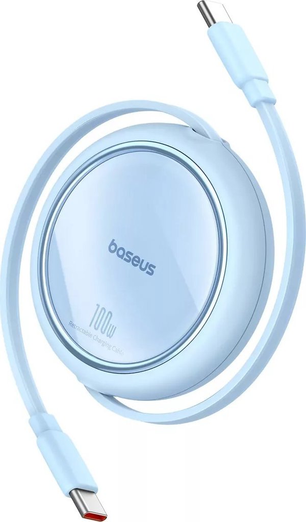 HUB USB Baseus Καλώδιο USB-C σε USB-C Baseus Free2Draw, PD, 100W, 1m (μπλε)