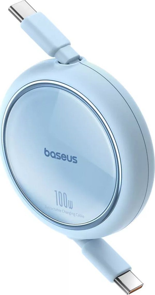 HUB USB Baseus Καλώδιο USB-C σε USB-C Baseus Free2Draw, PD, 100W, 1m (μπλε)