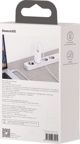 Baseus Φορτιστής Χωρίς Καλώδιο με Θύρα USB-A και Θύρα USB-C Λευκός (CCGAN2L-B02) (BASCCGAN2L-B02)