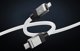 Καλώδιο USB Baseus USB-C - Lightning 2 m Λευκό (CAKW000102)