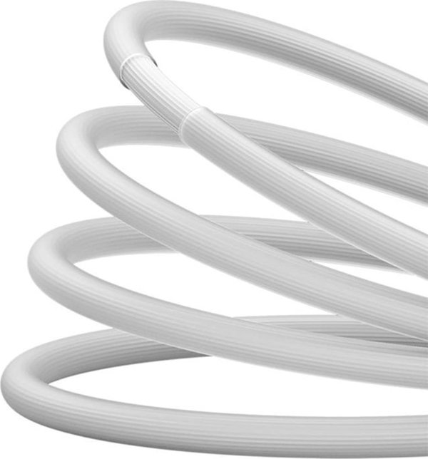 Καλώδιο USB Baseus USB-C - Lightning 2 m Λευκό (CAKW000102)
