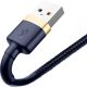 Καλώδιο Baseus Cafule Braided USB σε Lightning Μπλε 2m (CALKLF-CV3) (BASCALKLF-CV3)