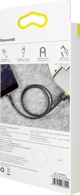 Καλώδιο USB Baseus USB-A - Lightning 2 m Μαύρο-Χρυσό (CALKLF-CV1)