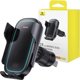 Βάση αυτοκινήτου με φορτιστή Baseus MilkyWay Pro 15W (μαύρο)