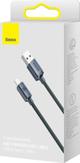 Baseus Crystal Shine Braided USB 2.0 Cable USB-C male - USB-A male Μαύρο 2m (CAJY000501) (BASCAJY000501)