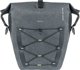 Basil Μονή τσάντα BASIL NAVIGATOR STORM SINGLE PANNIER BAG L 25-31 L, Hook On System, αδιάβροχη, γκρι μαύρο (NEW 2024)