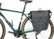 Basil Μονή τσάντα BASIL NAVIGATOR STORM SINGLE PANNIER BAG L 25-31 L, Hook On System, αδιάβροχη, γκρι μαύρο (NEW 2024)