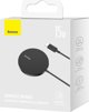 Φορτιστής Baseus Ασύρματος φορτιστής Baseus Simple Mini3 MagSafe 15W (μαύρο)