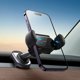 Ηλεκτρική βάση αυτοκινήτου Baseus T-Space με ηλιακό φορτιστή (μαύρο)
