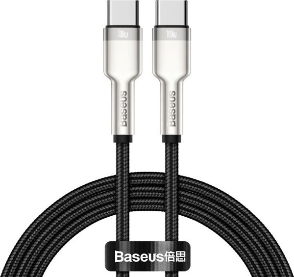 Καλώδιο USB Baseus USB-C - USB-C 1 m Μαύρο (baseus_20210316144810)